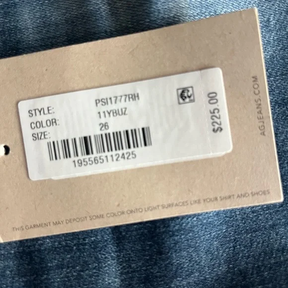 AG-ED Farrah Skinny Jeans with high-Rise stretch denim - Picture 5 of 8